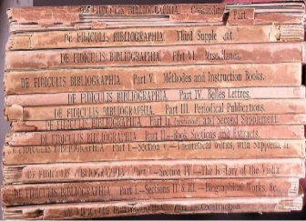 De Fidiculis Bibliographica