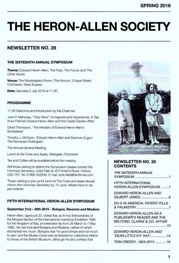 Newsletter No.28