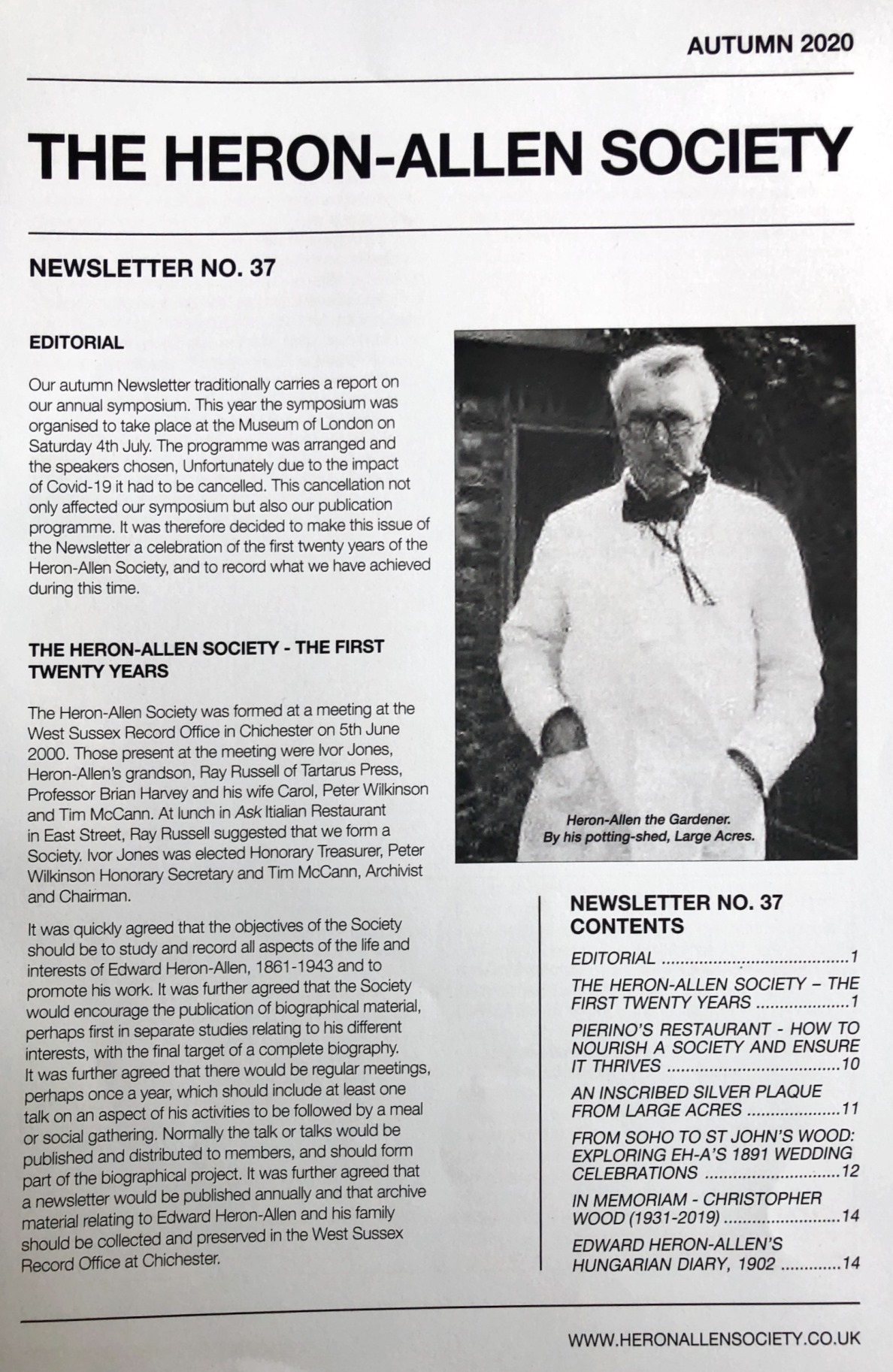 Newsletter No.37