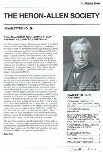 Newsletter No.29