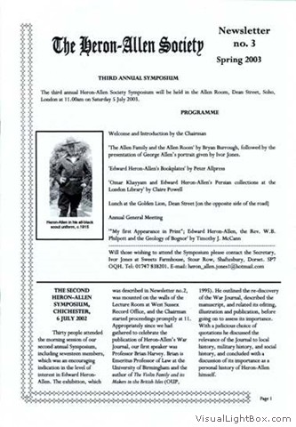 Newsletter No.3