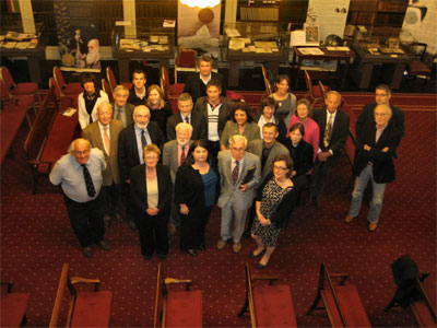 Members of the Heron-Allen Society at the Royal Irish Academy, Dublin, 2 October 2009
